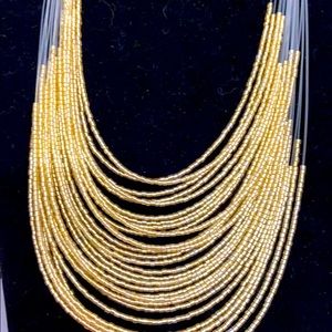 Necklace and earrings